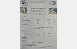 Concours 3D - 1ère Compagnie d'Arc du Chaourçois