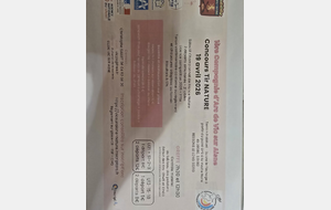 Concours Nature - 1ère compagnie d'arc de Vic sur Aisne