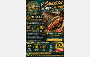 Le saucisson des aigles affamés!